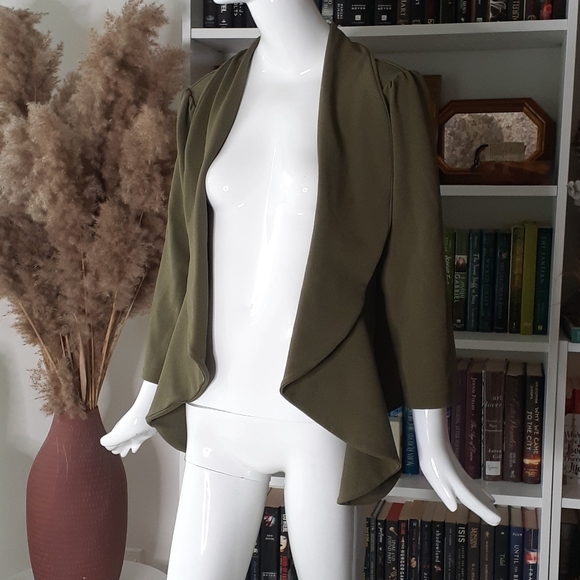 Doublju Sweaters - 🔥3/30$  DOUBLJU open front olive cardigan jacket